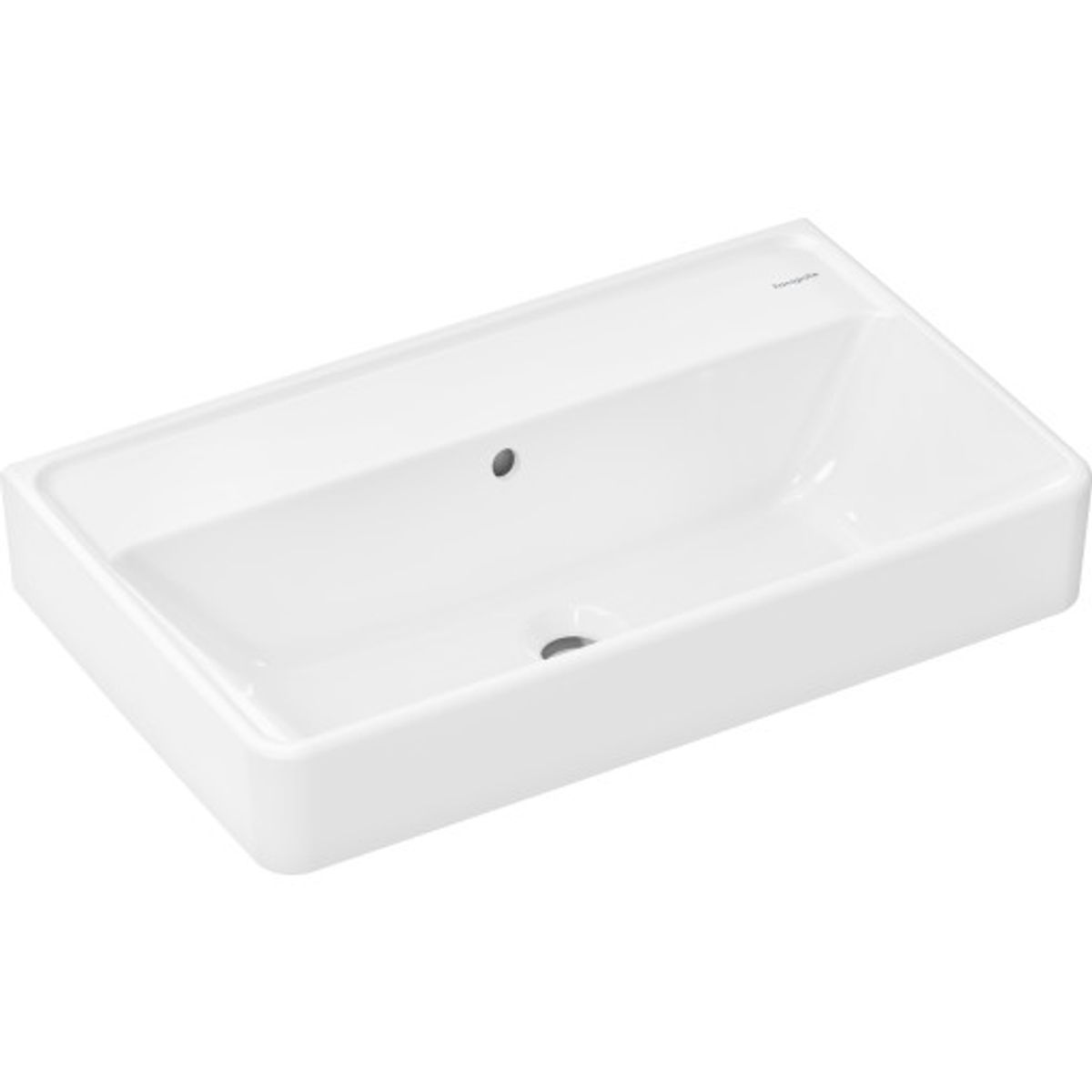 Hansgrohe Xanuia Q håndvask, 65x39 cm, hvid