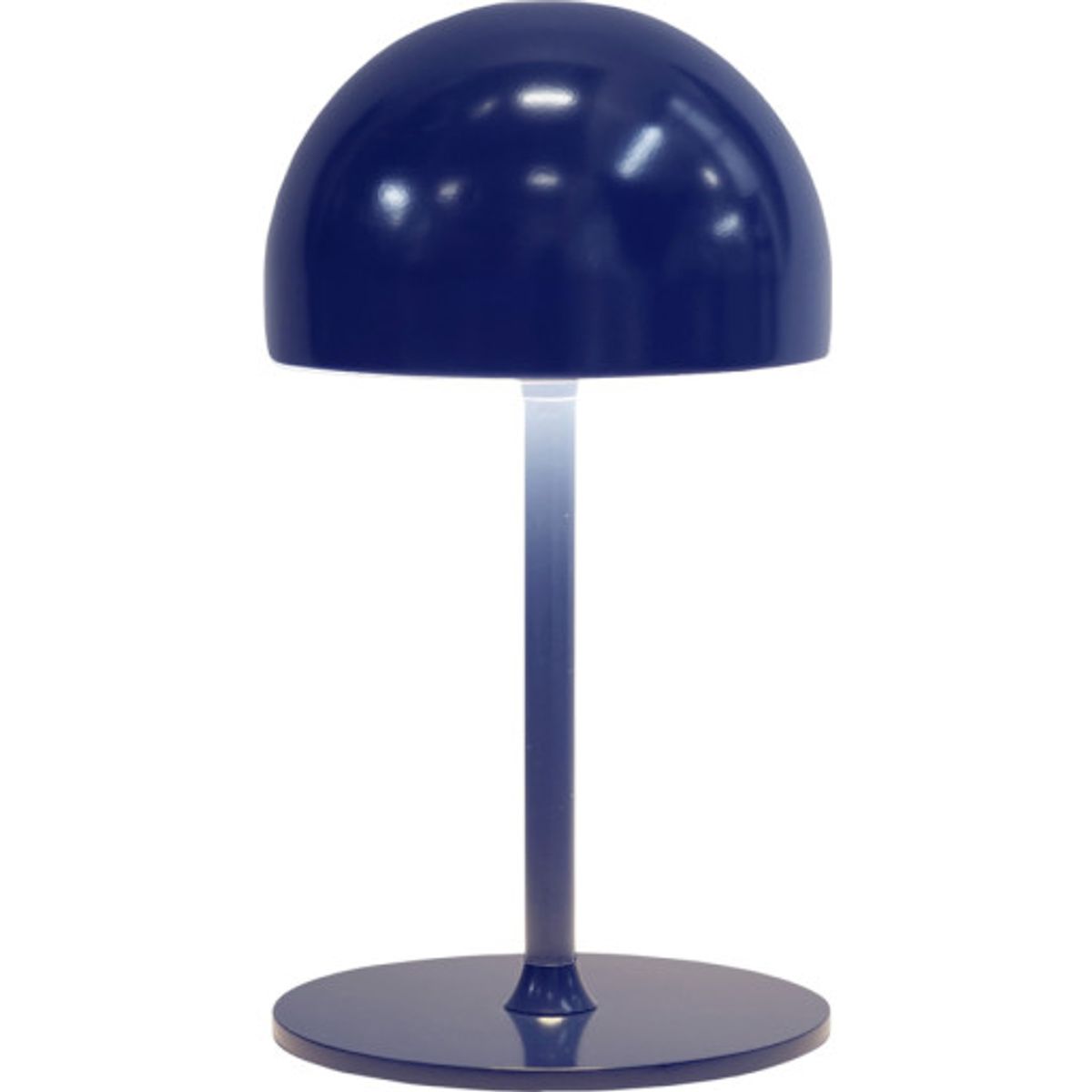 Sirius Tim genopladelig bordlampe, blå, 22 cm