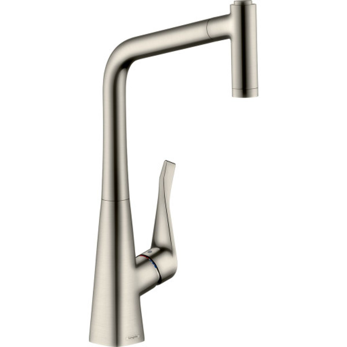 Hansgrohe Metris M71 320 køkkenarmatur, udtrækstud, stål