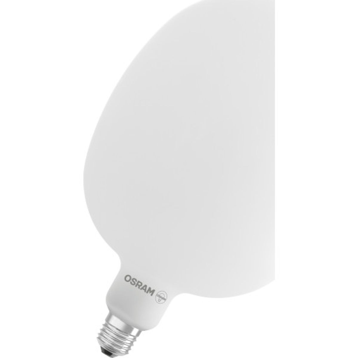 Osram 1906 LED ballon milky 806lm 7,3W/827 E27 dæmp