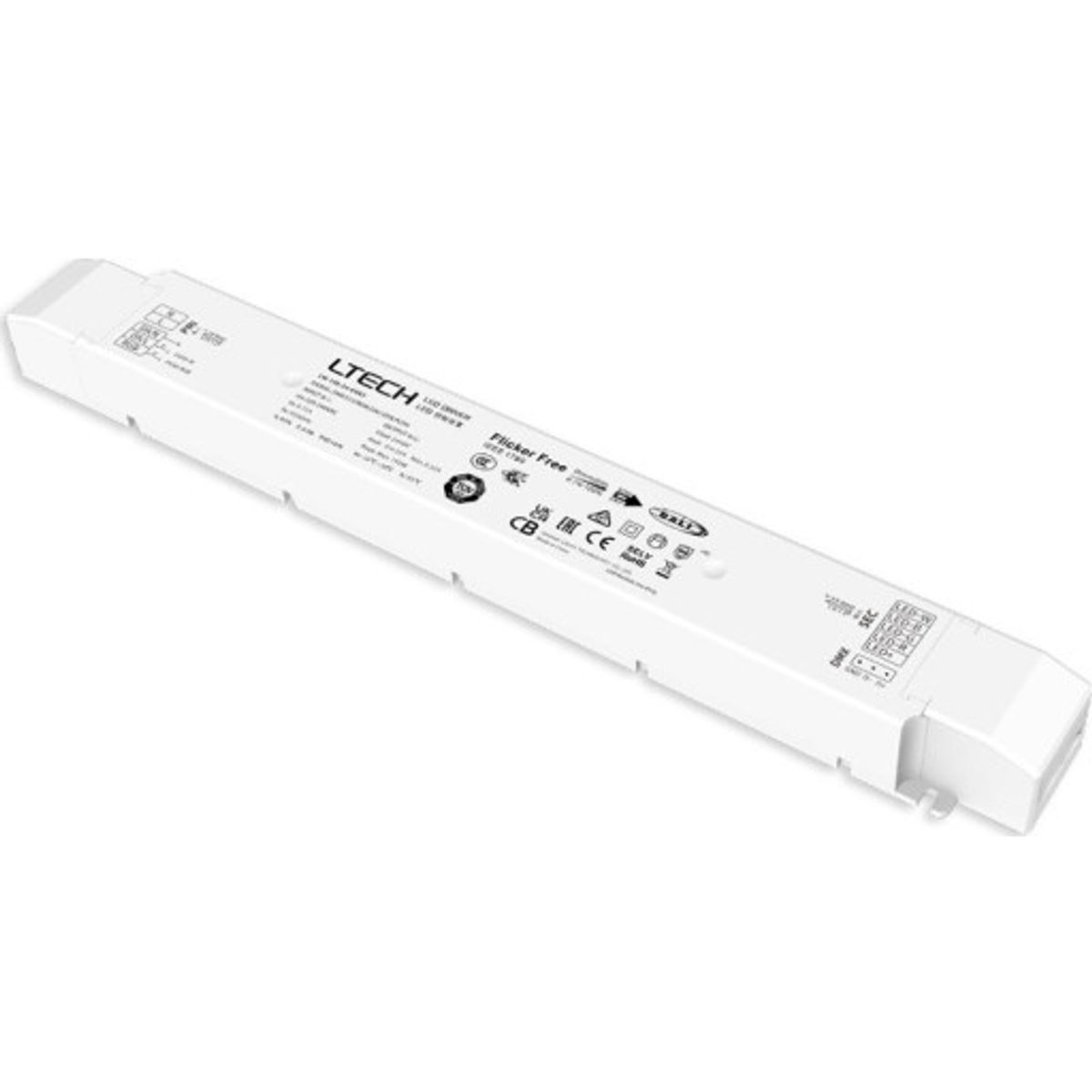 LTECH LED driver DALI-2 DT6,DT8/PUSH/DMX RGBW 150W