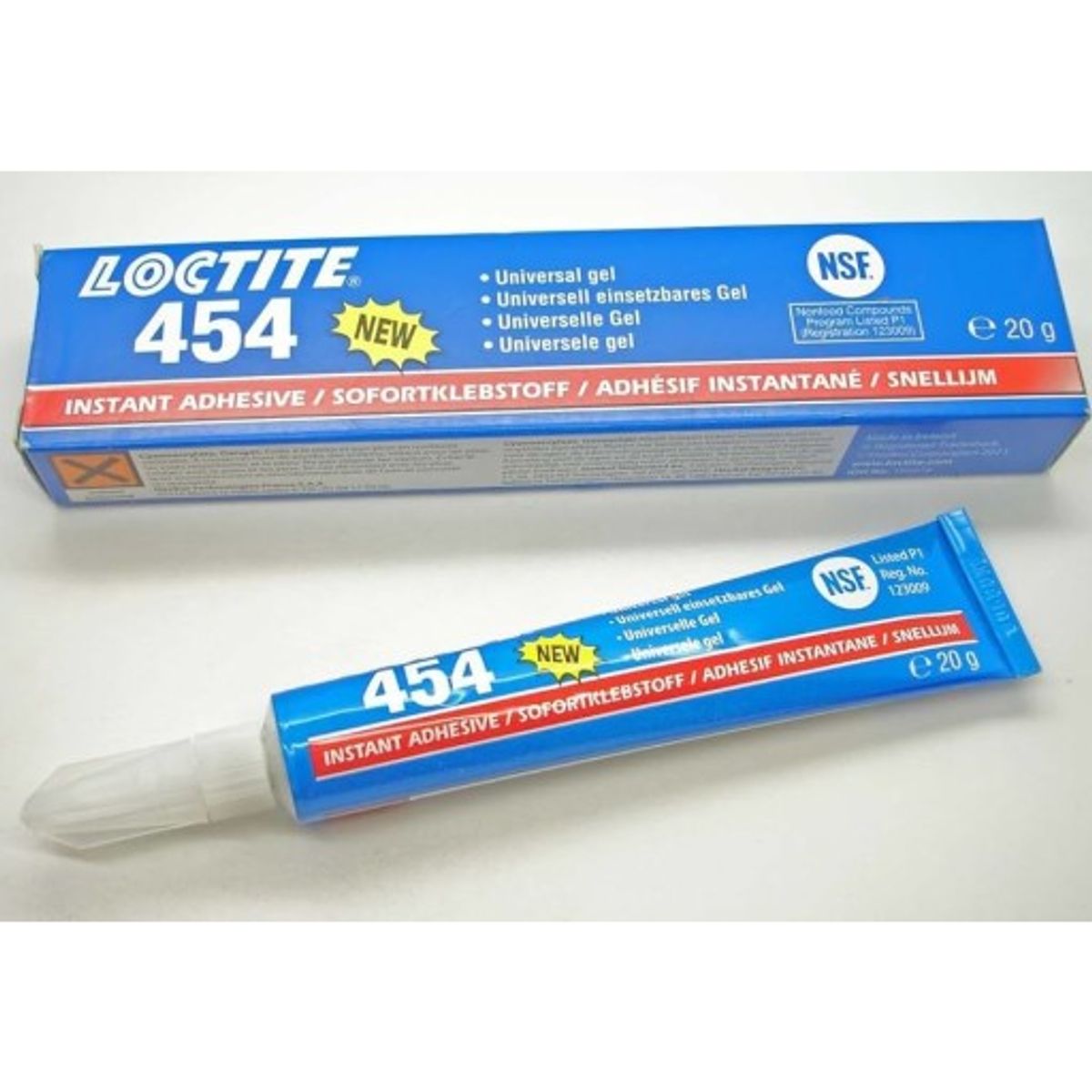 LOCTITE hurtiglim 454, universal gel, 20 g