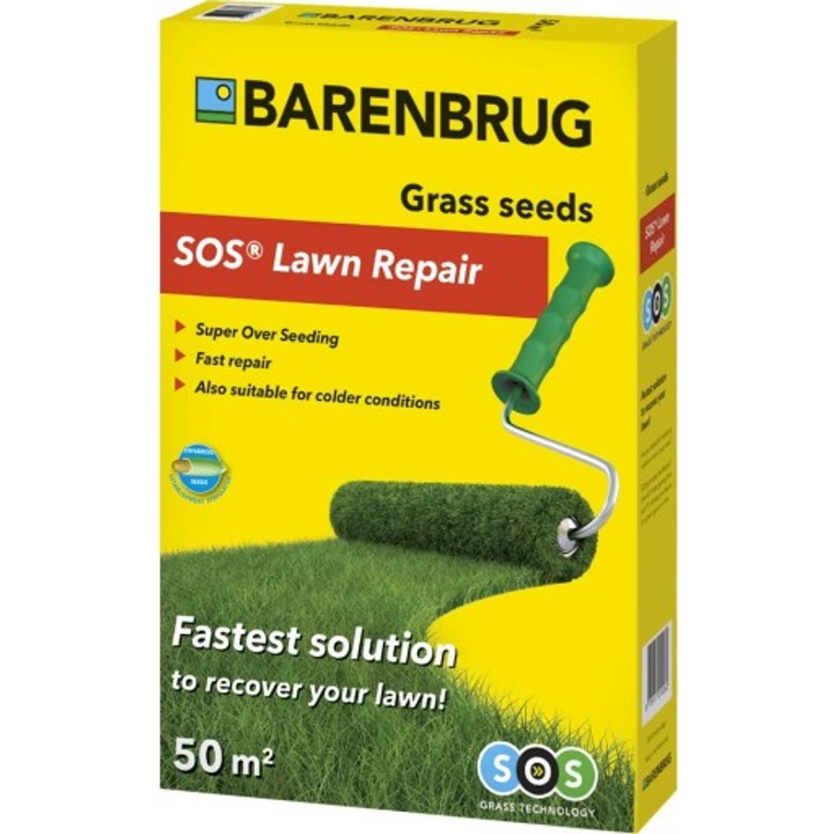 Barenbrug SOS Lawn Repair græsfrø, 1 kg