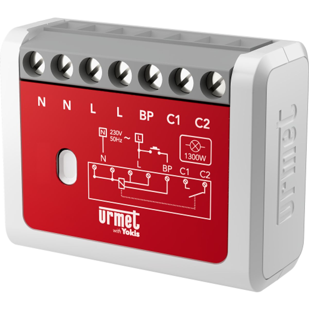 Indbygn relæ elektronisk Kip/Timer MTR1300EB-UP Yokis, skrueklem