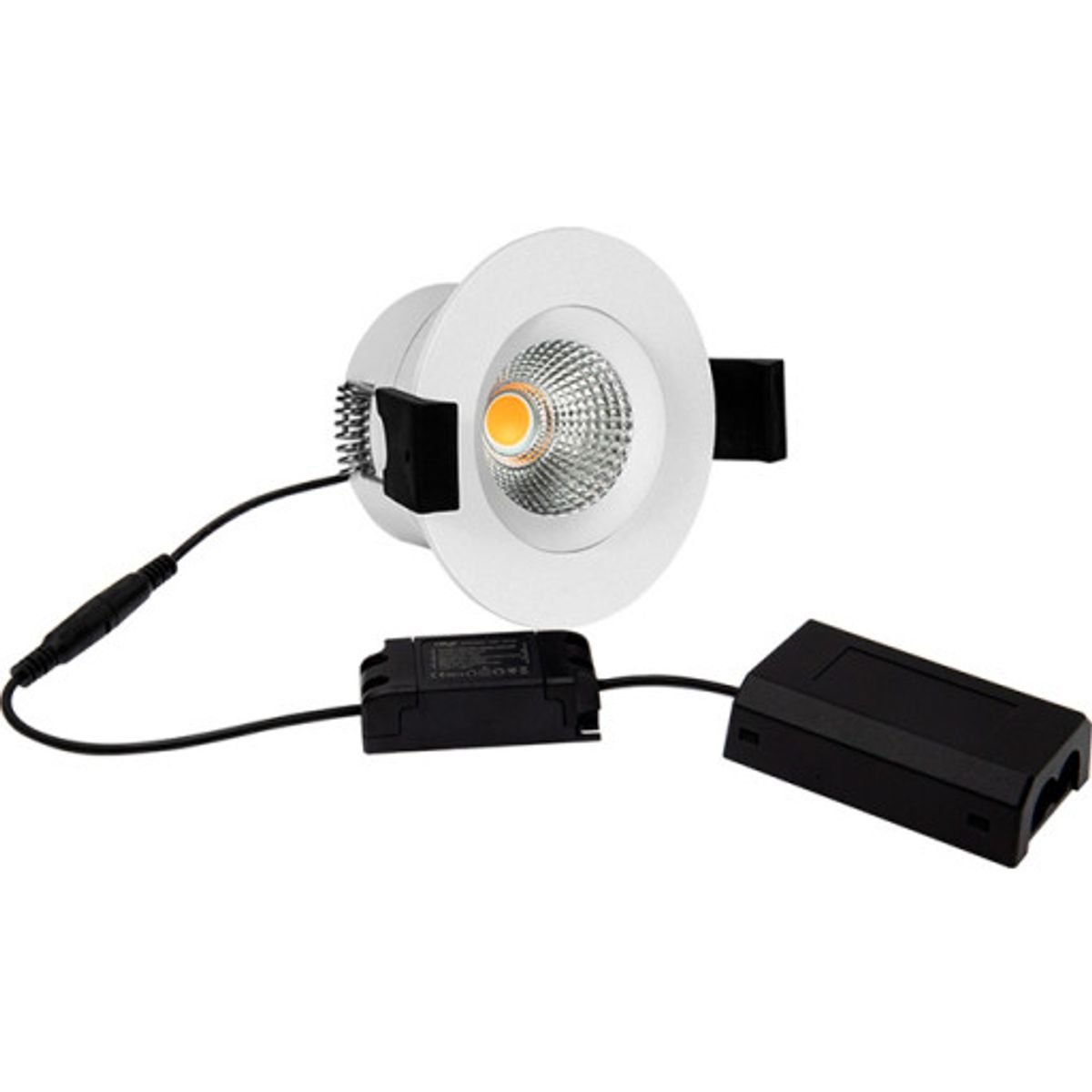 HiluX D8 Tilt360 - LED Indbygningsspot - Ra97 - 3000K - Hvid