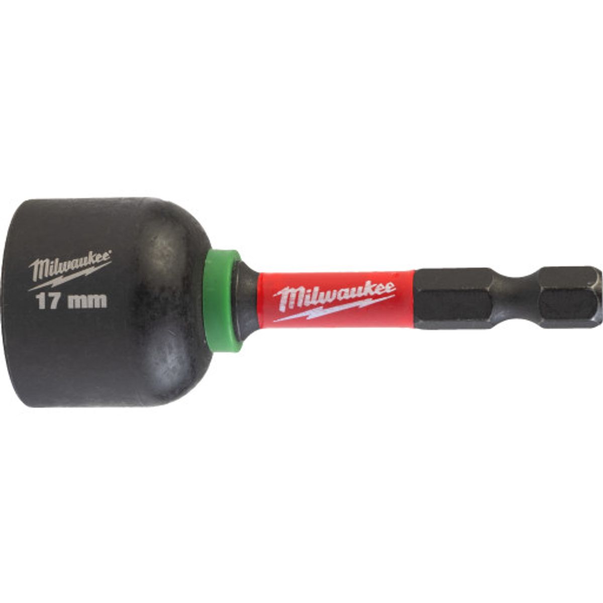 Milwaukee SHOCKWAVE™ slagtop, magnetisk, HEX 17,0 x 65 mm