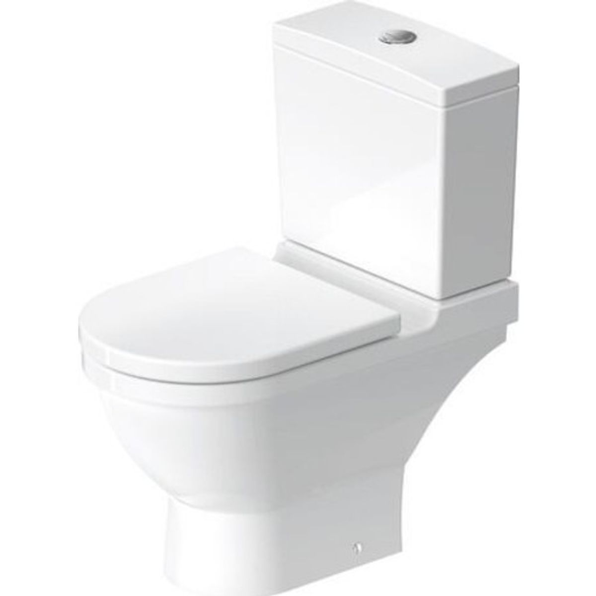 Duravit Starck 3 toilet, rengøringsvenlig, hvid