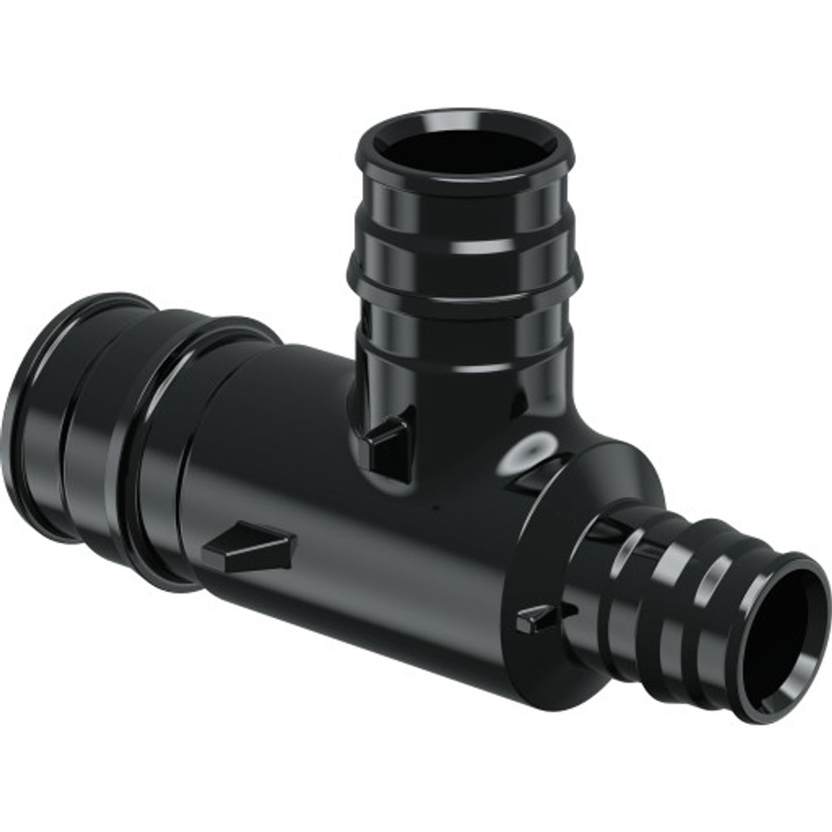 Uponor Q&E tee reduceret PPSU 32-25-20