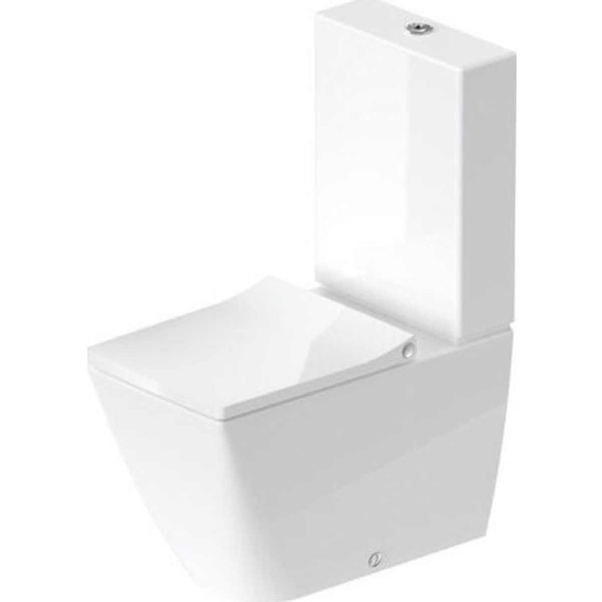 Duravit Viu toilet, uden skyllekant, hvid