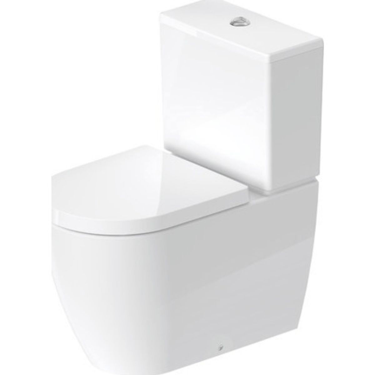 Duravit Me by Starck toilet, rengøringsvenlig, hvid