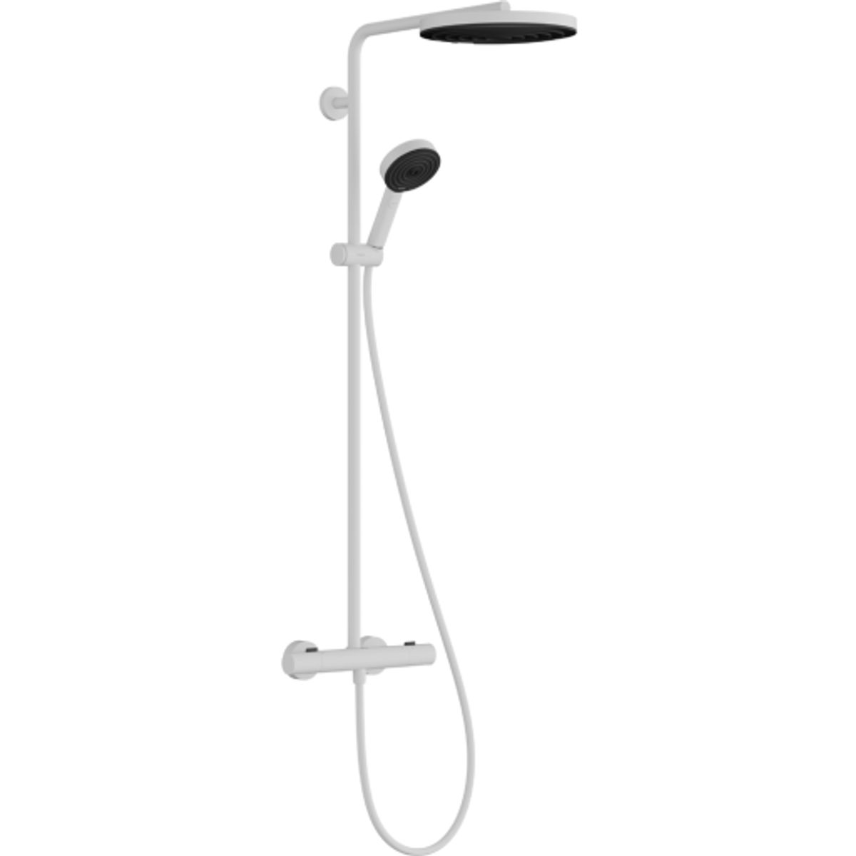 Hansgrohe Pulsify S Puro showerpipe 260 bruseset, mat hvid