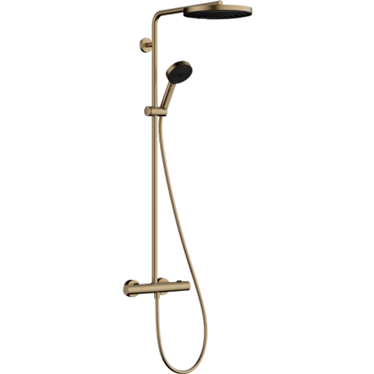 Hansgrohe Pulsify S Puro showerpipe 260 bruseset, børstet bronze