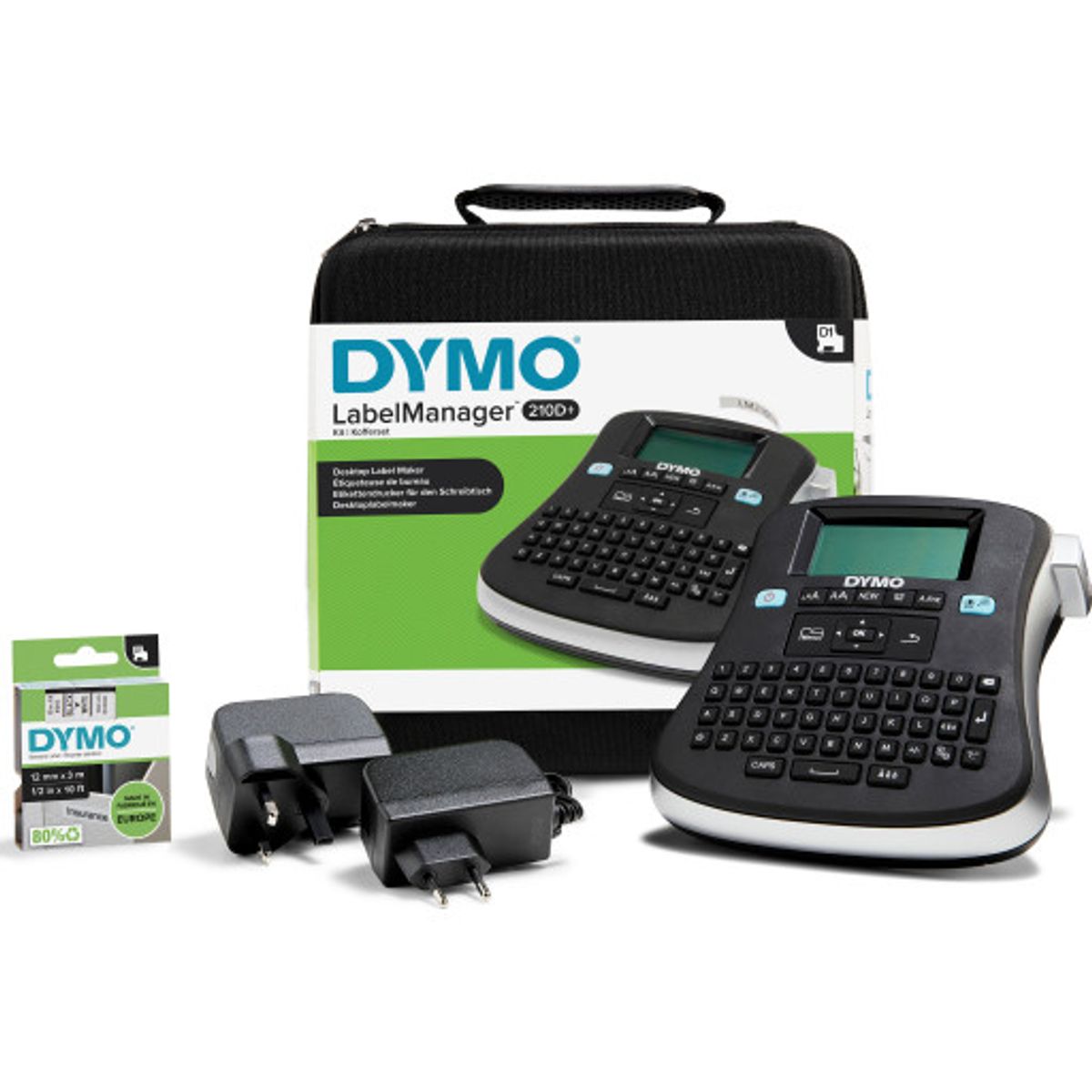 DYMO® LabelManager™ 210D, kuffertsæt