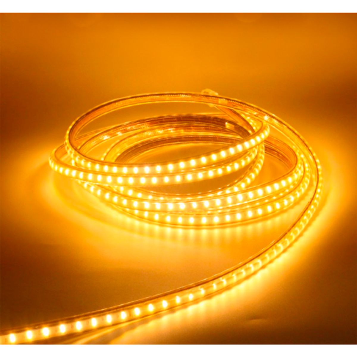 LED strip 230V 7,5W rød,15x7 mm, 50M, IP67