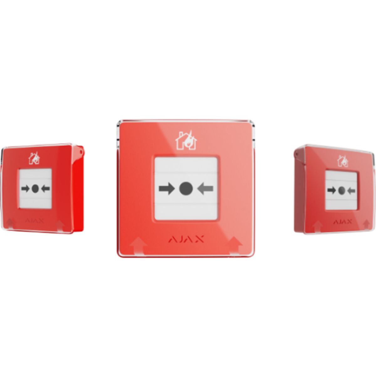 Ajax Manual Call Point (Red) til brand alarmering