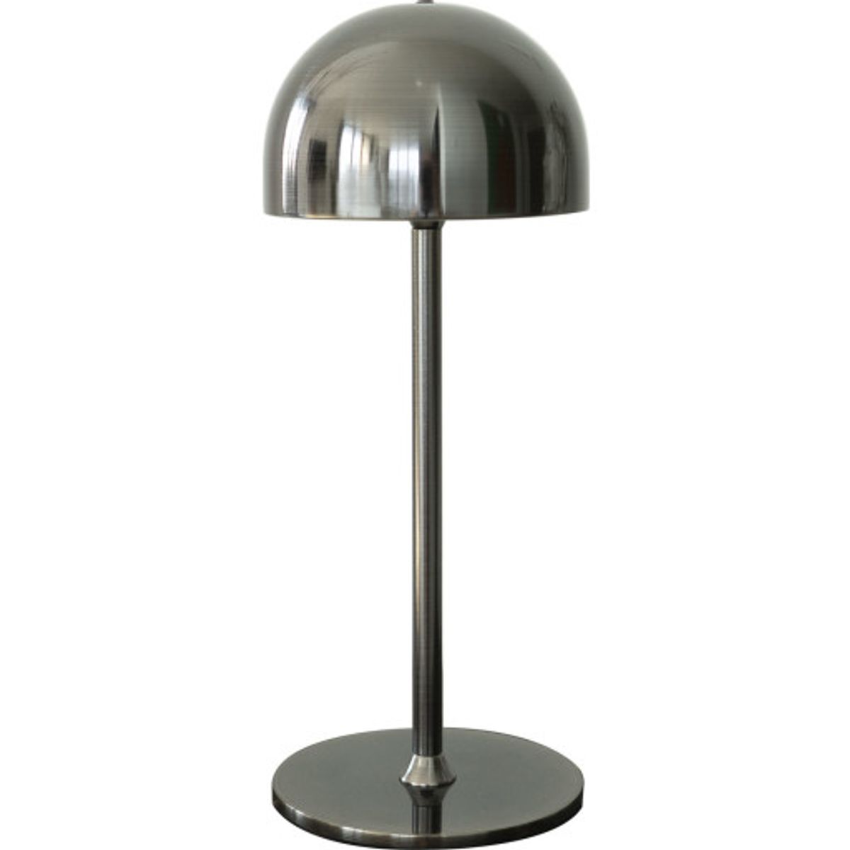 Sirius Tim genopladelig bordlampe, sort nikkel, 30 cm