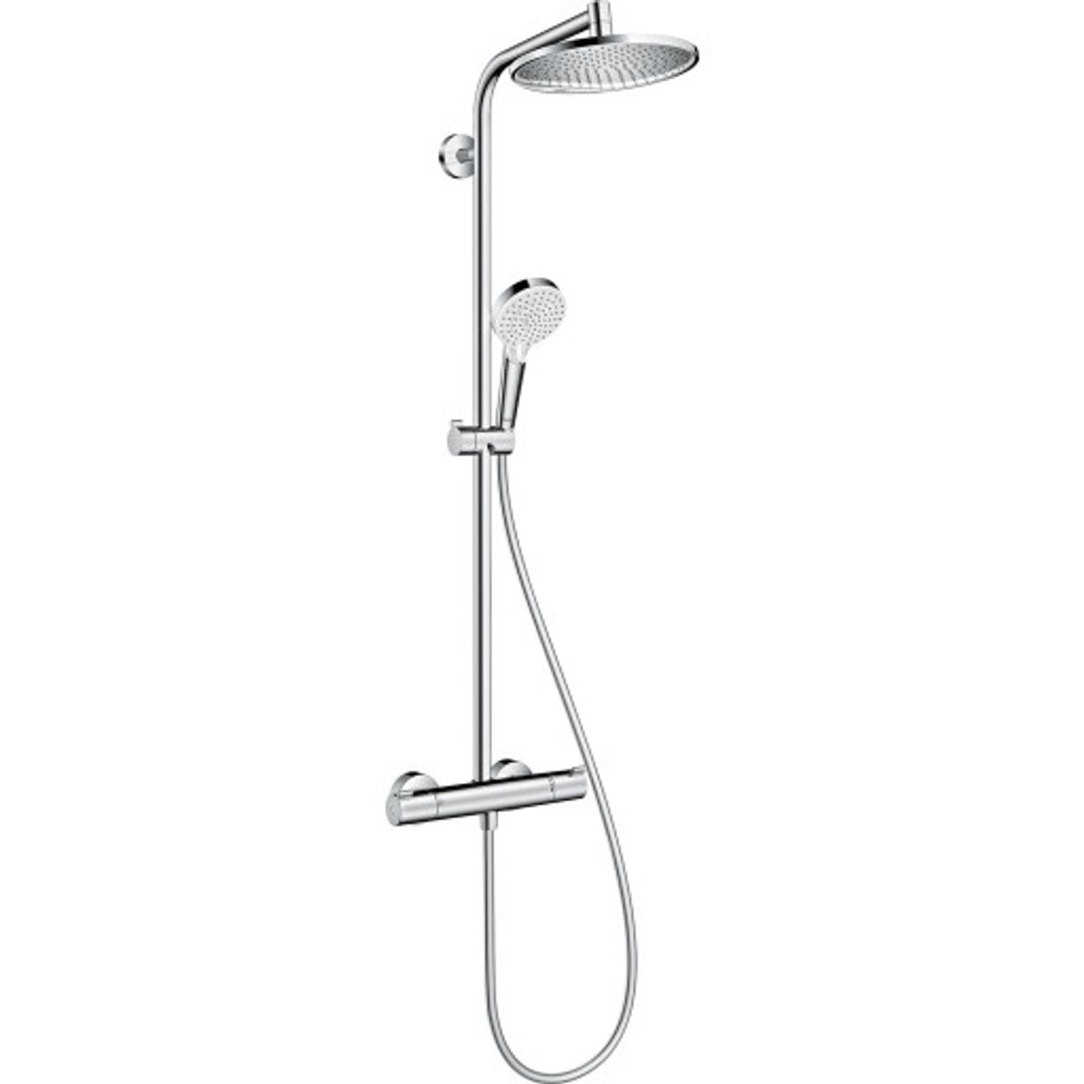 Hansgrohe Crometta S 240 brusesæt, vandbesparende, krom