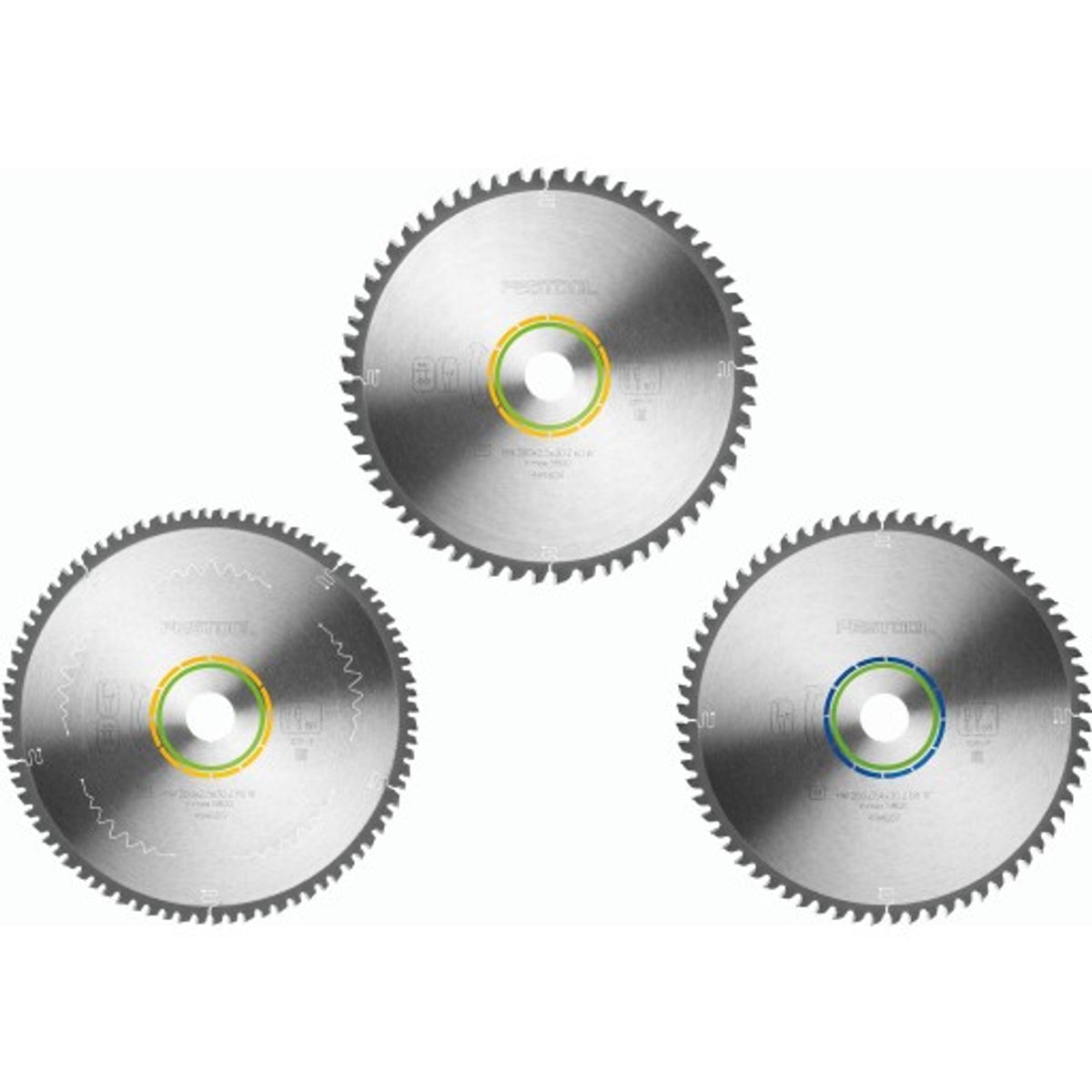 Festool rundsavklingesæt KSB-SORT/3 W/A Ø260/30x2,5mm, 3 klinger