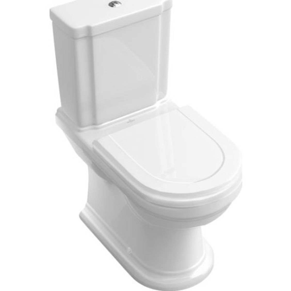 Villeroy & Boch Hommage toilet, rengøringsvenlig, hvid