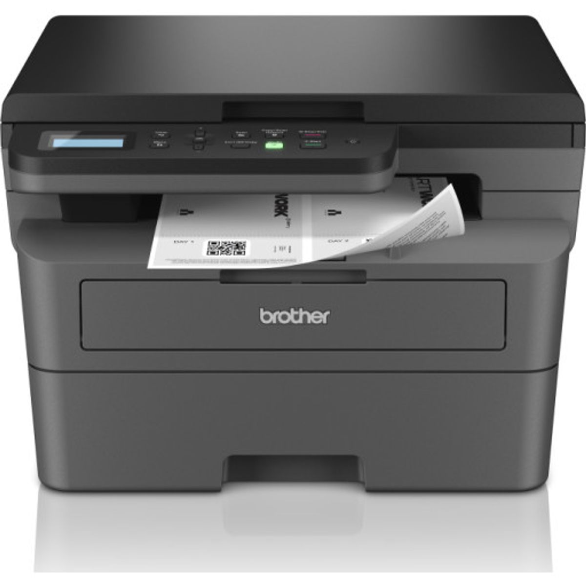 brother Laserprinter DCP-L2620DW, print/scan/kopi, A4, sort/hvid