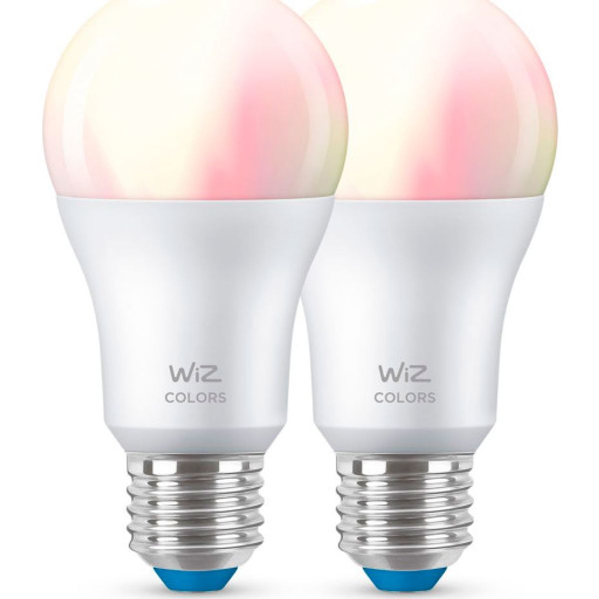 WiZ LED Standard Colors 8W 922-965 E27, dæmpbar (2 pak)