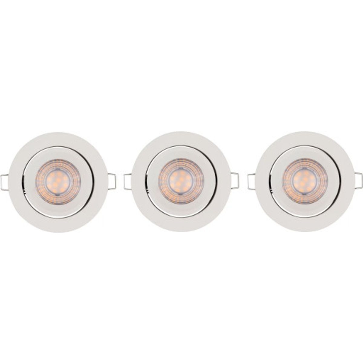 LEDVANCE Spot Set Adjust 400lm 3x4,9W 827 SimpleDim hvid