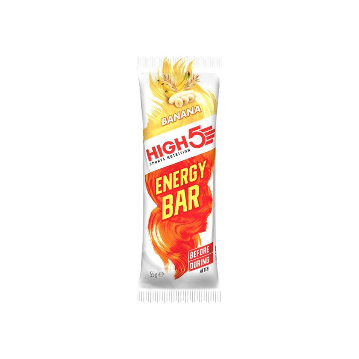 High5 Energybar - Banan 55 gram. OBS MHT 31-01-2025