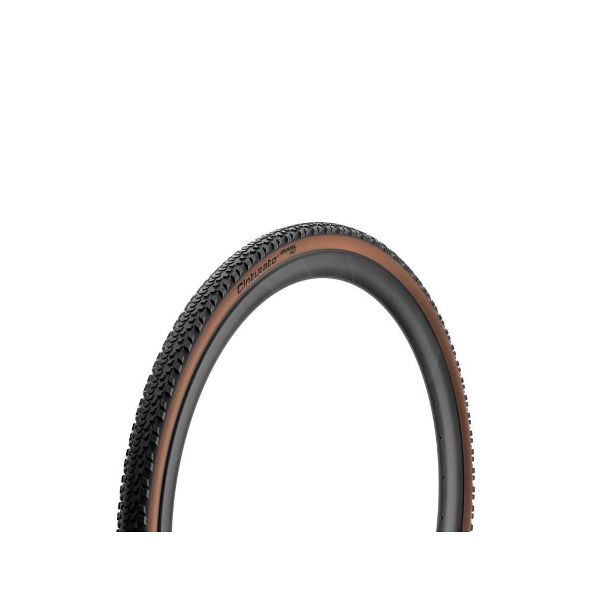 Pirelli Cinturato Gravel RC - Graveldæk - 700x40C (40-622) - Sort/Brun