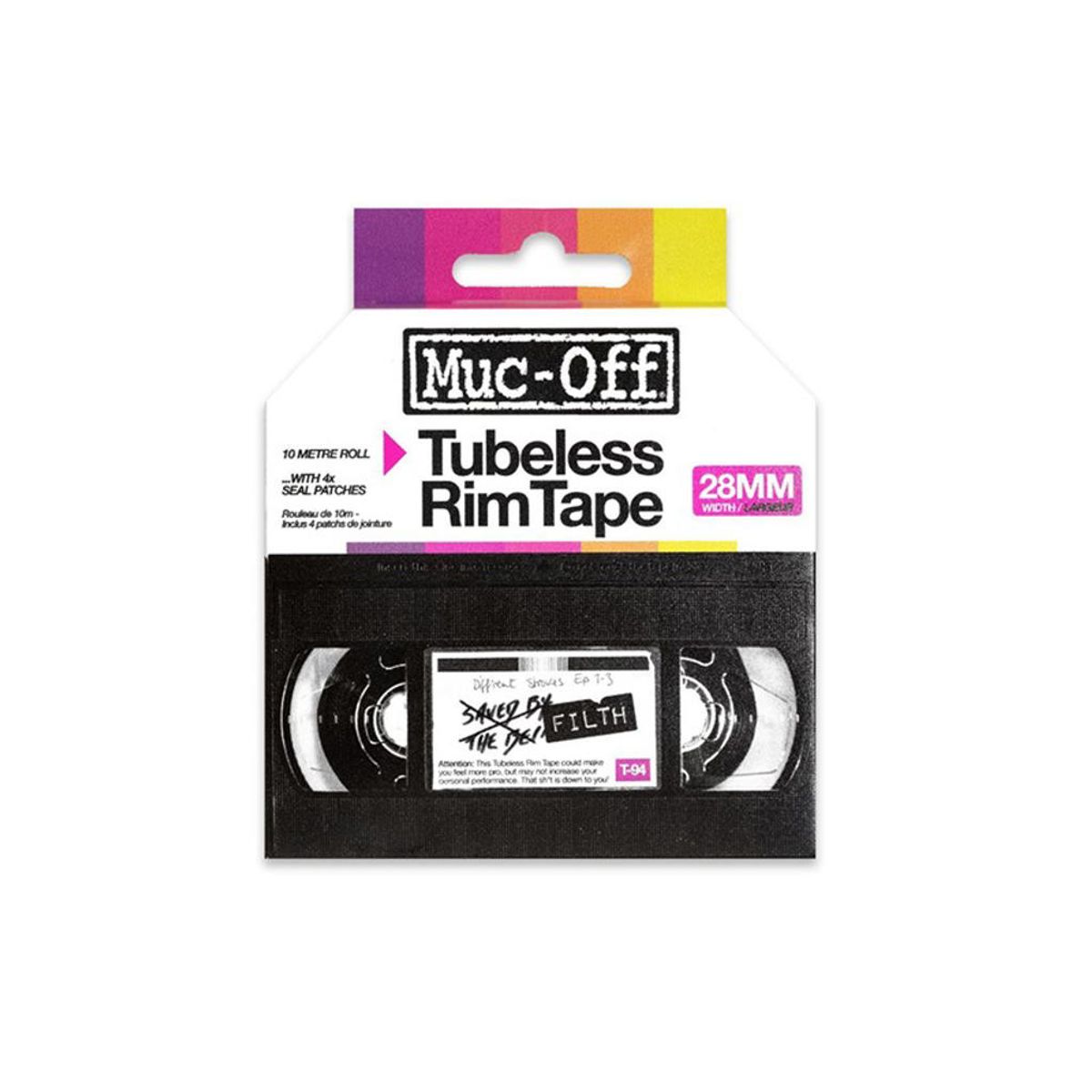 Muc-Off Rim Tape - fælg tape - 17 mm x 10 meter - Til Tubeless