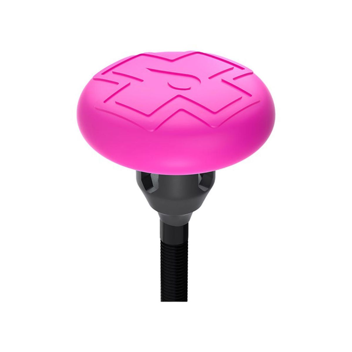 Muc-Off Tubeless Tag Holder - Holder til Apple Airtag - Sort/Pink