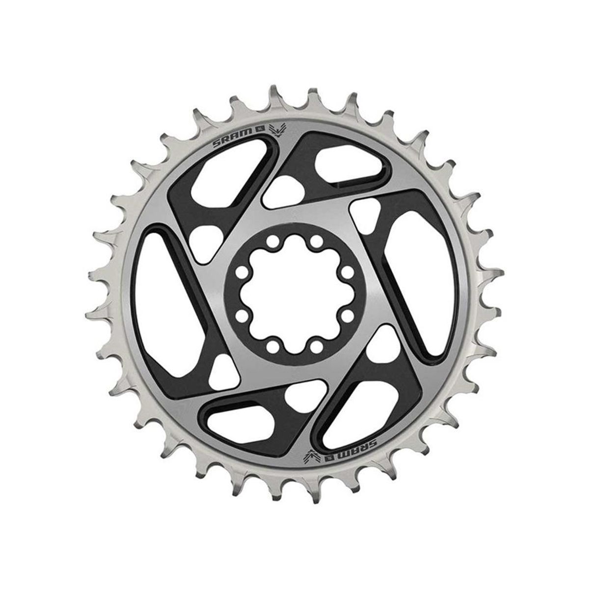 Sram XXSL D1 T-Type klinge - Direct Mount - 12 Speed - 32T - Sort/Sølv