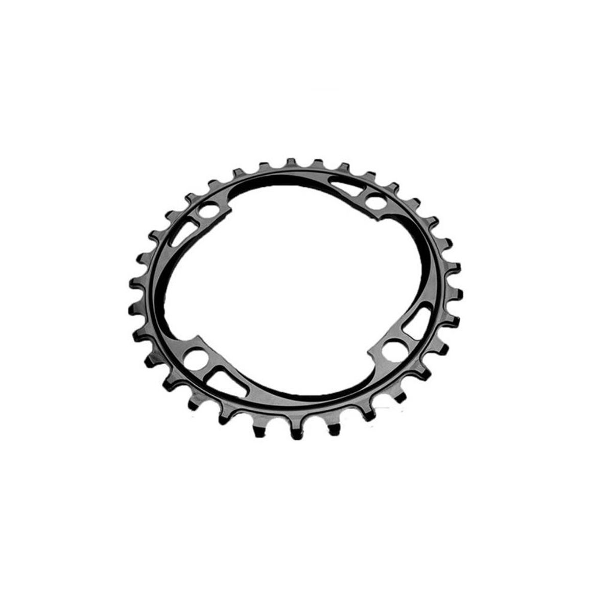 absoluteBLACK Rund klinge - SRAM - Singlespeed - ø104 mm - 38T - Sort