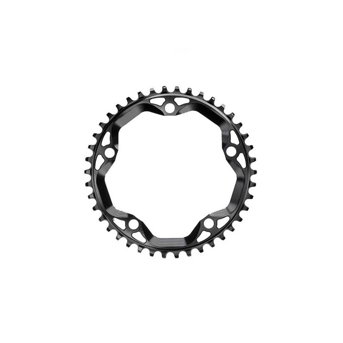 absoluteBLACK Rund klinge - Singlespeed - 5 huller - ø110 mm - 38T - Sort