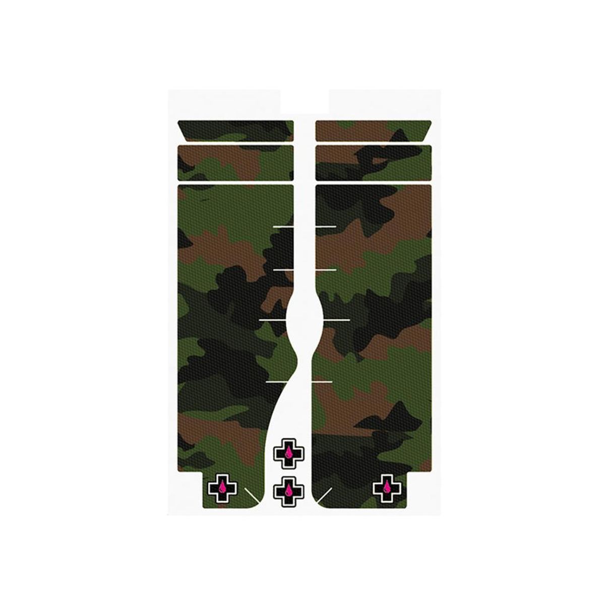 Muc-Off Fork Protector Kit - Stelbeskytter til forgaffel - Camo