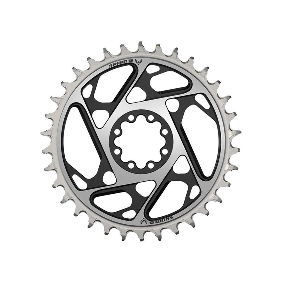 Sram XXSL D1 T-Type klinge - Direct Mount - 12 Speed - 34T - Sort/Sølv