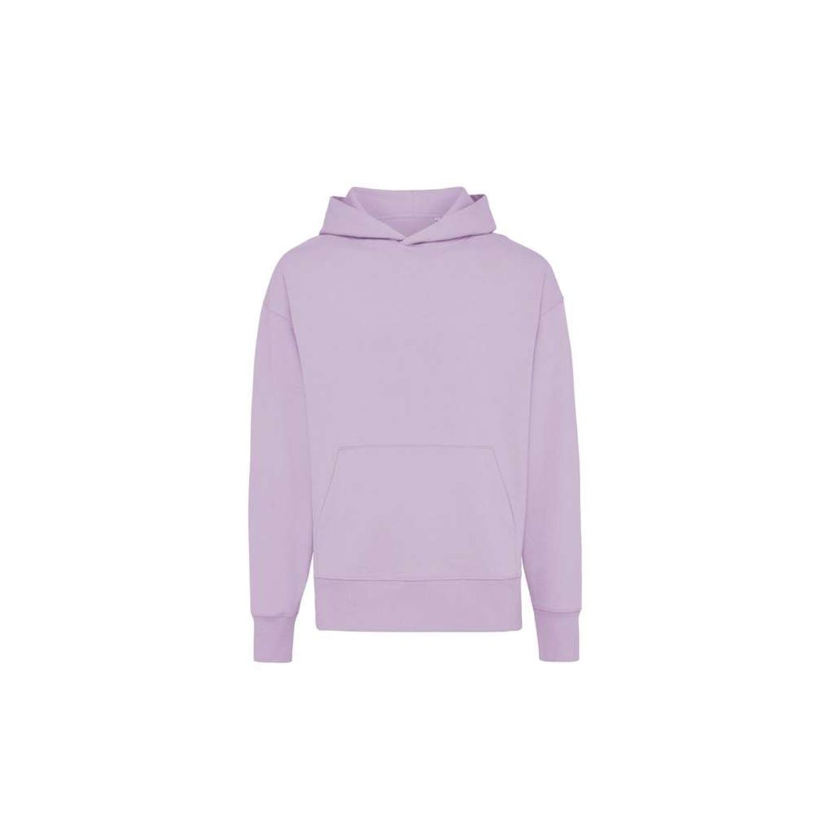 Iqoniq Yoho Afslappet Hoodie i Genanvendt Bomuld, Lavender