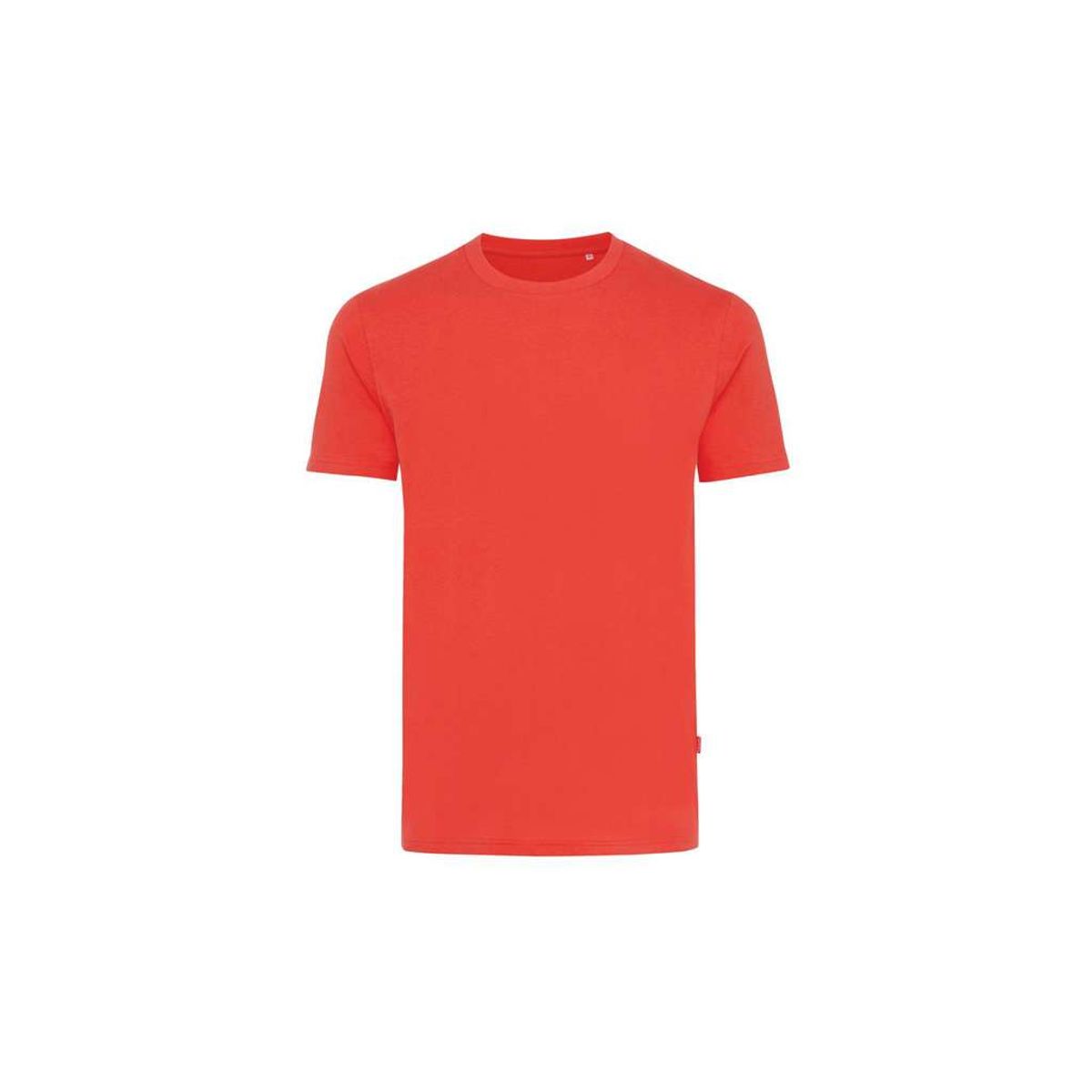 Iqoniq Bryce T-shirt i Genanvendt Bomuld, Luscious red