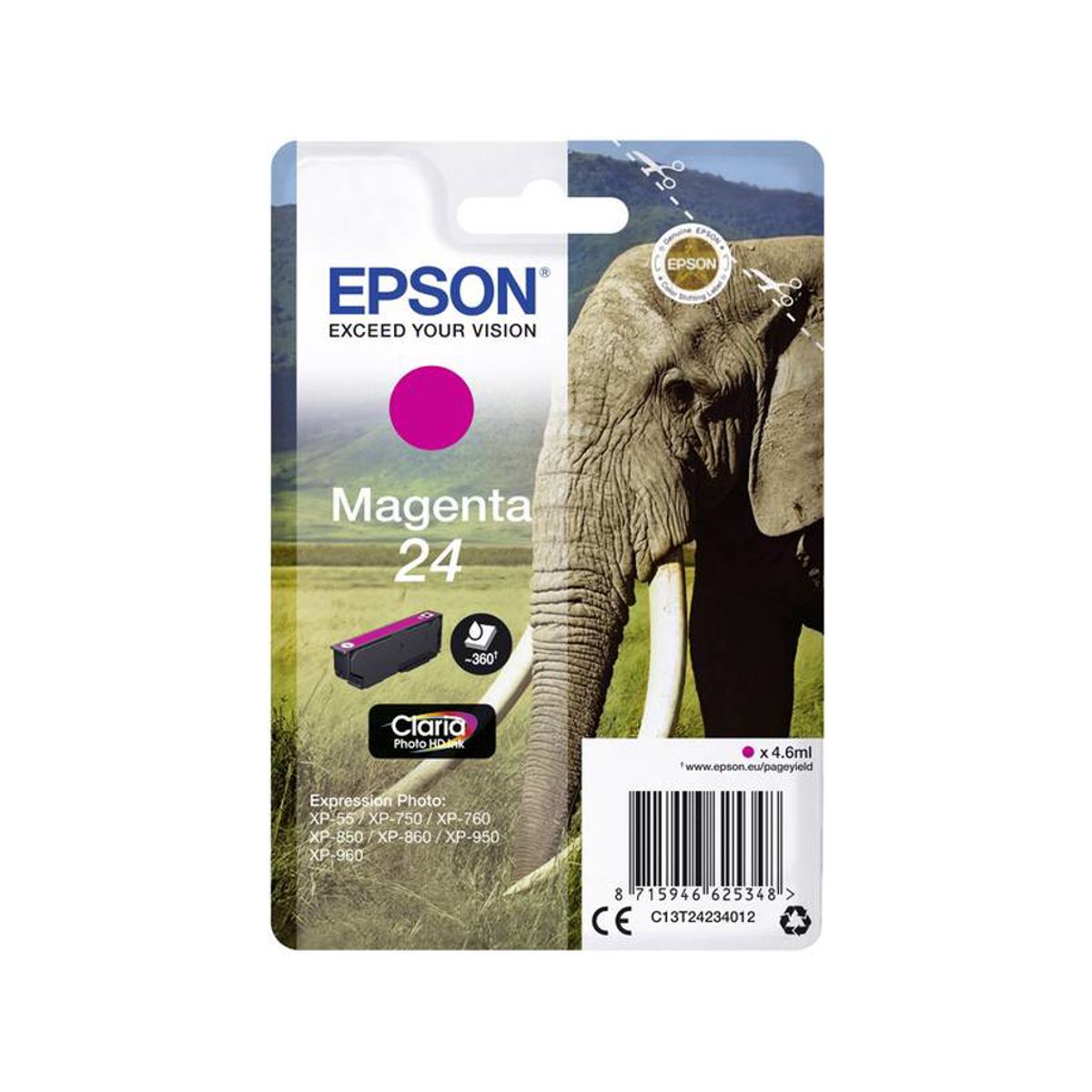 Epson T2423 Blækpatron Magenta