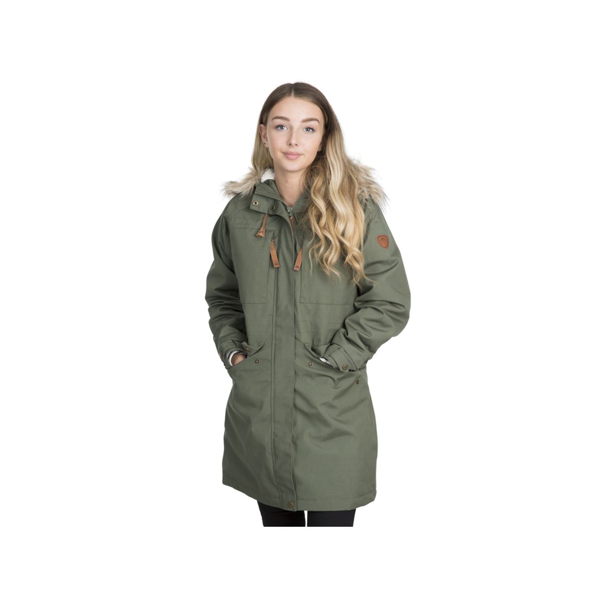 Trespass Faithful - Parka jakke dame - Str. XXL - Grøn