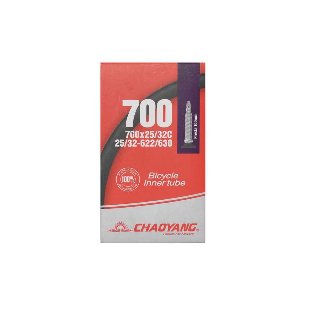 Chaoyang Slange 700 x 25-32C med 100mm lang Racerventil