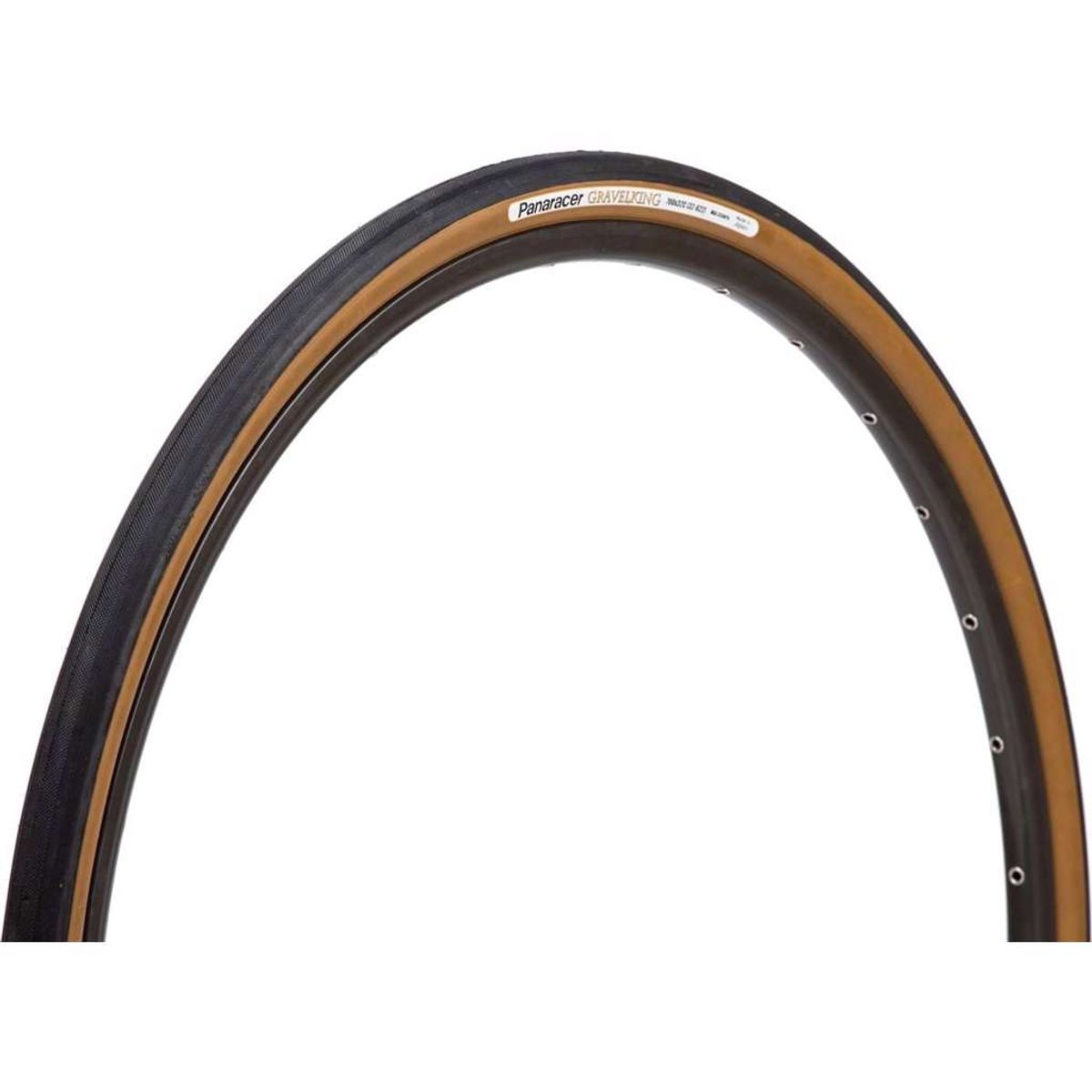 Panaracer GravelKing - Foldedæk - 700 x 38 - Sort / Brun