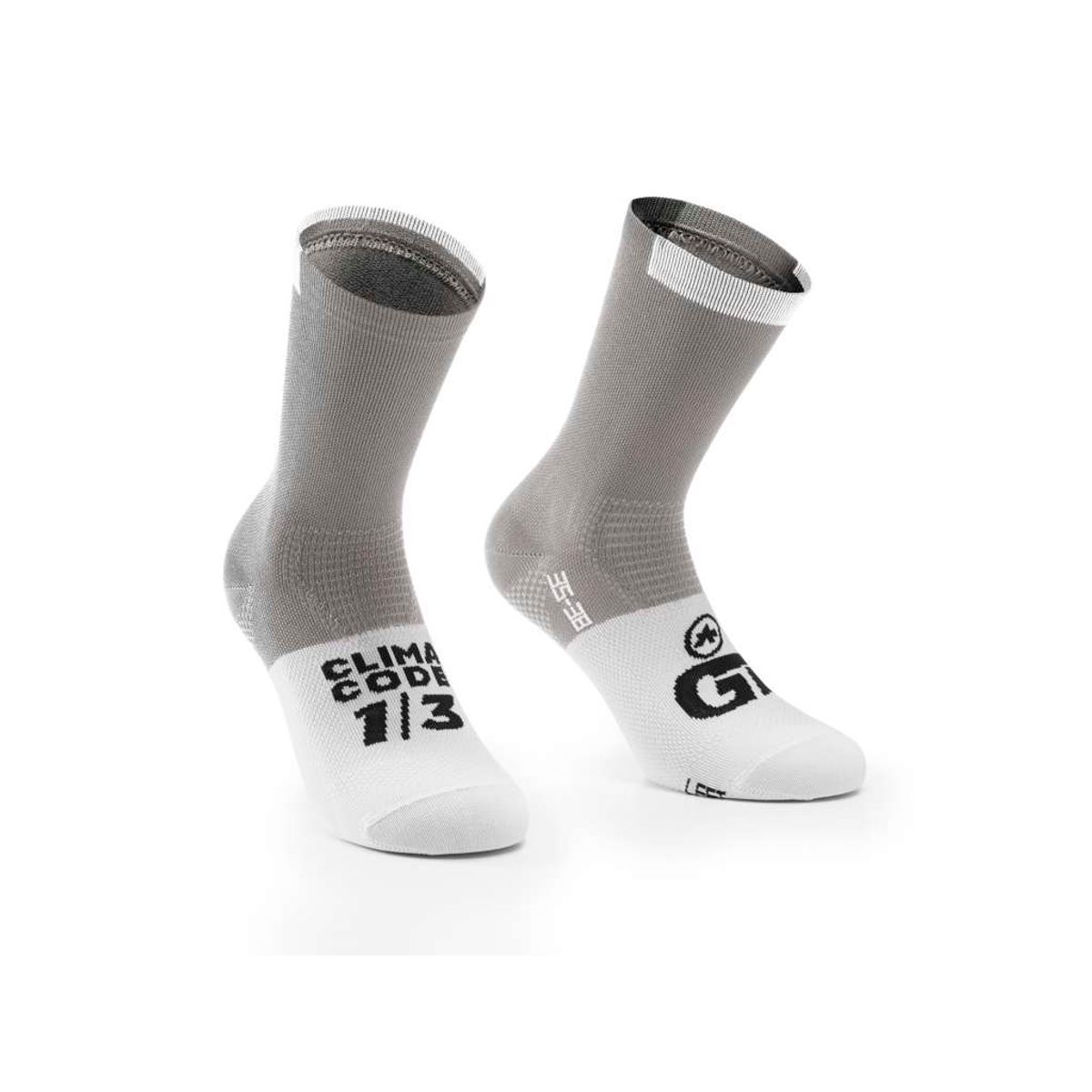 Assos GT C2 - Cykelstrømper - Hockenheim Grey - Str. 0