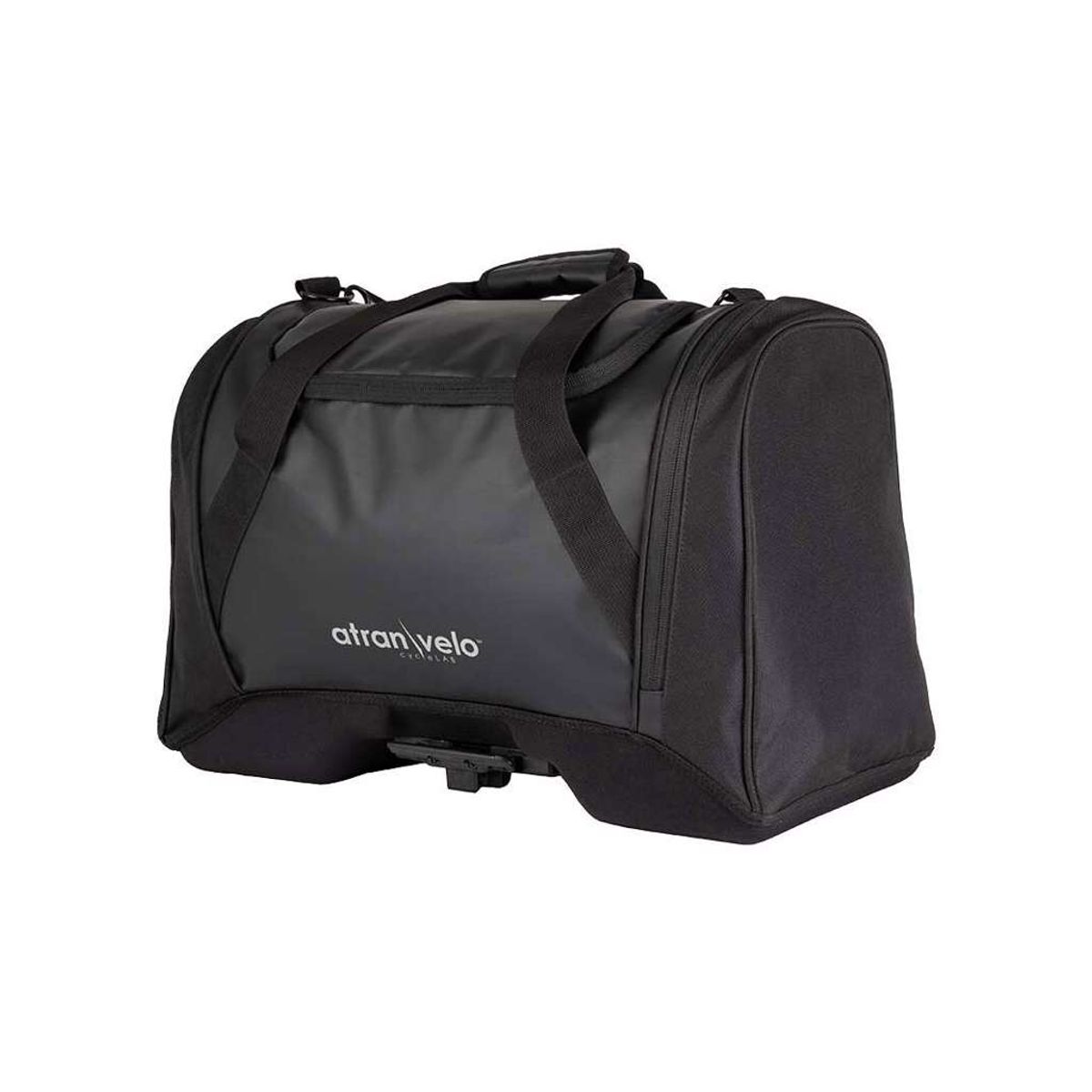 Atran Velo Pulse - Duffle Bag med AVS beslag - 36L - Sort