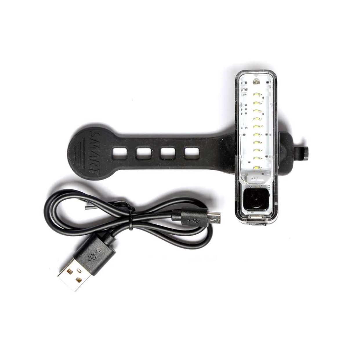 Smart Acrux - Forlygte LED - USB opladelig - 3 lysfunktioner