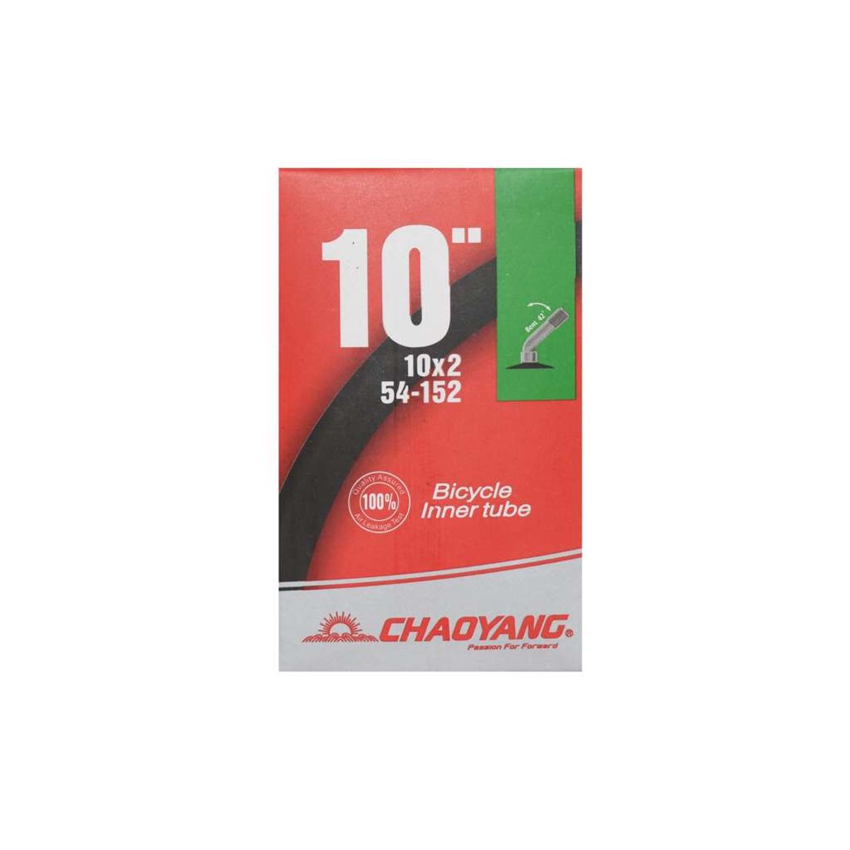 Chaoyang Slange 10 x 2,0 med vinklet 42 ° Autoventil