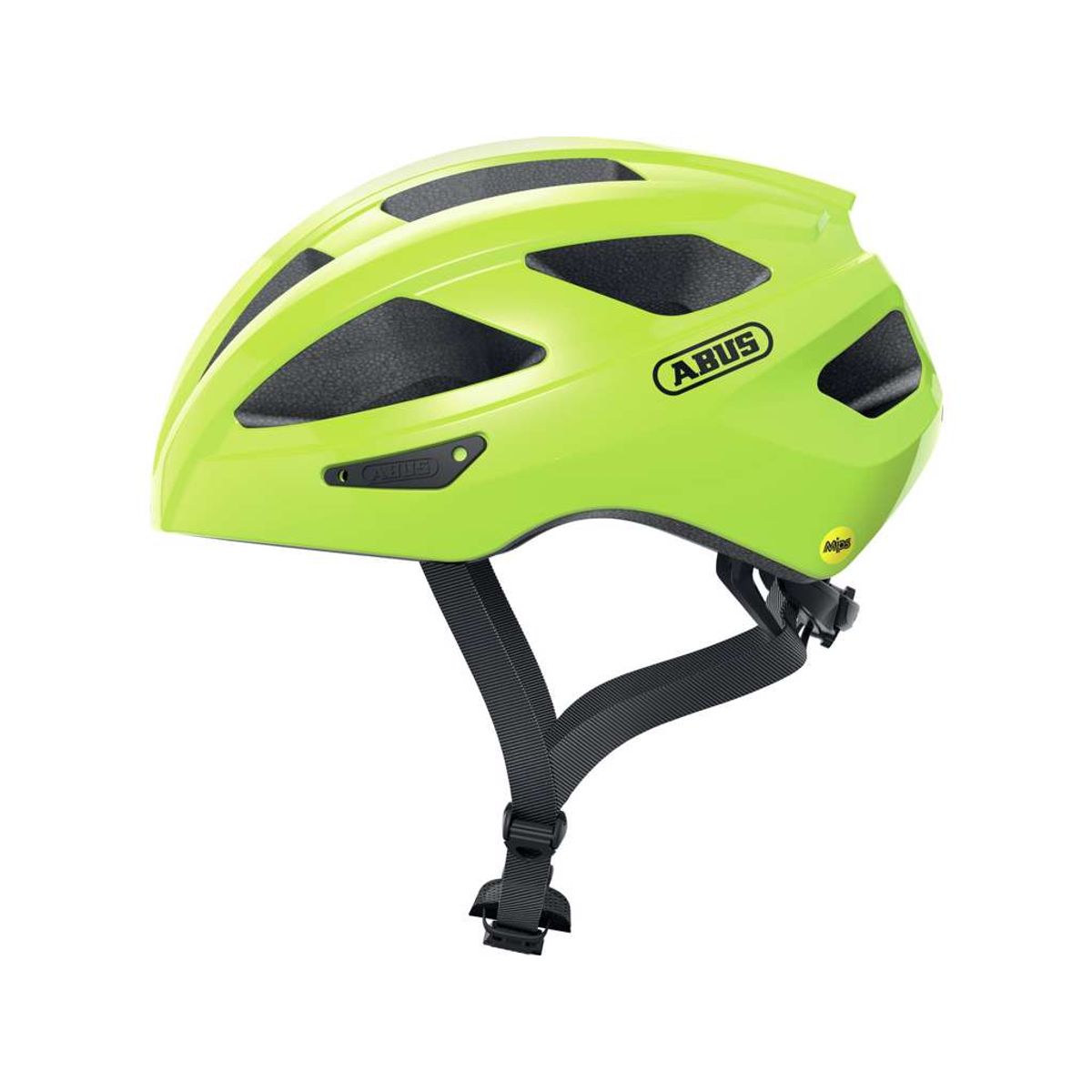 Abus Macator MIPS - Cykelhjelm - Neon yellow - Str. 58-62 cm