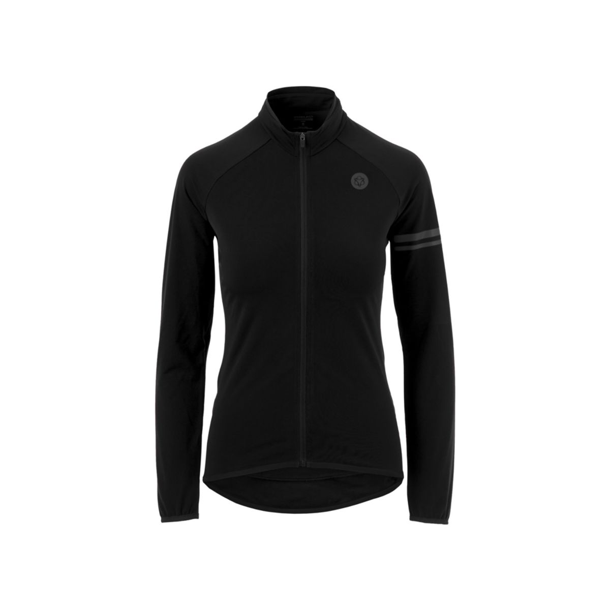 AGU Essential Thermo Jersey - Dame cykeltrøje L/Æ - Sort - Str. L