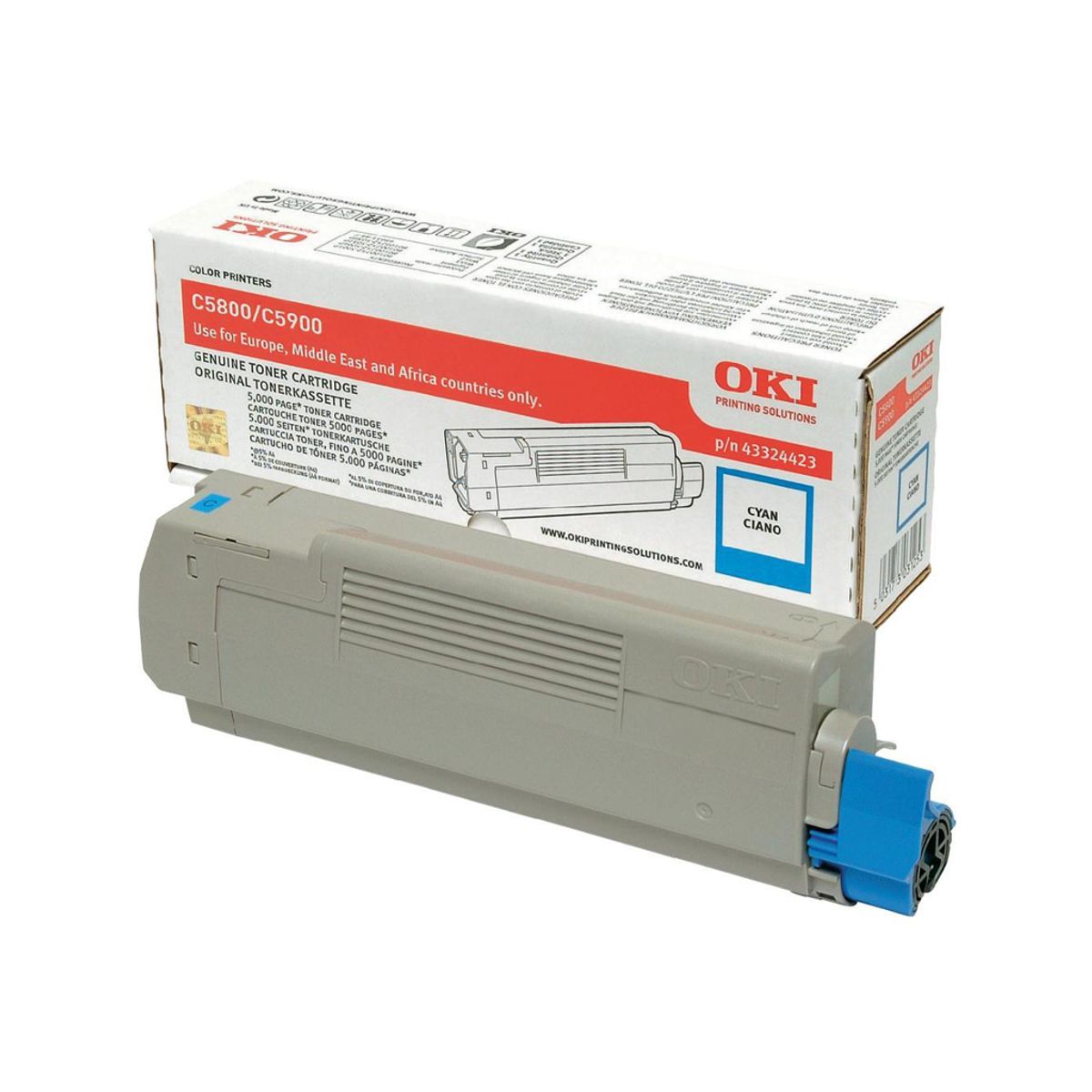 OKI Toner C5800/5900 Cyan