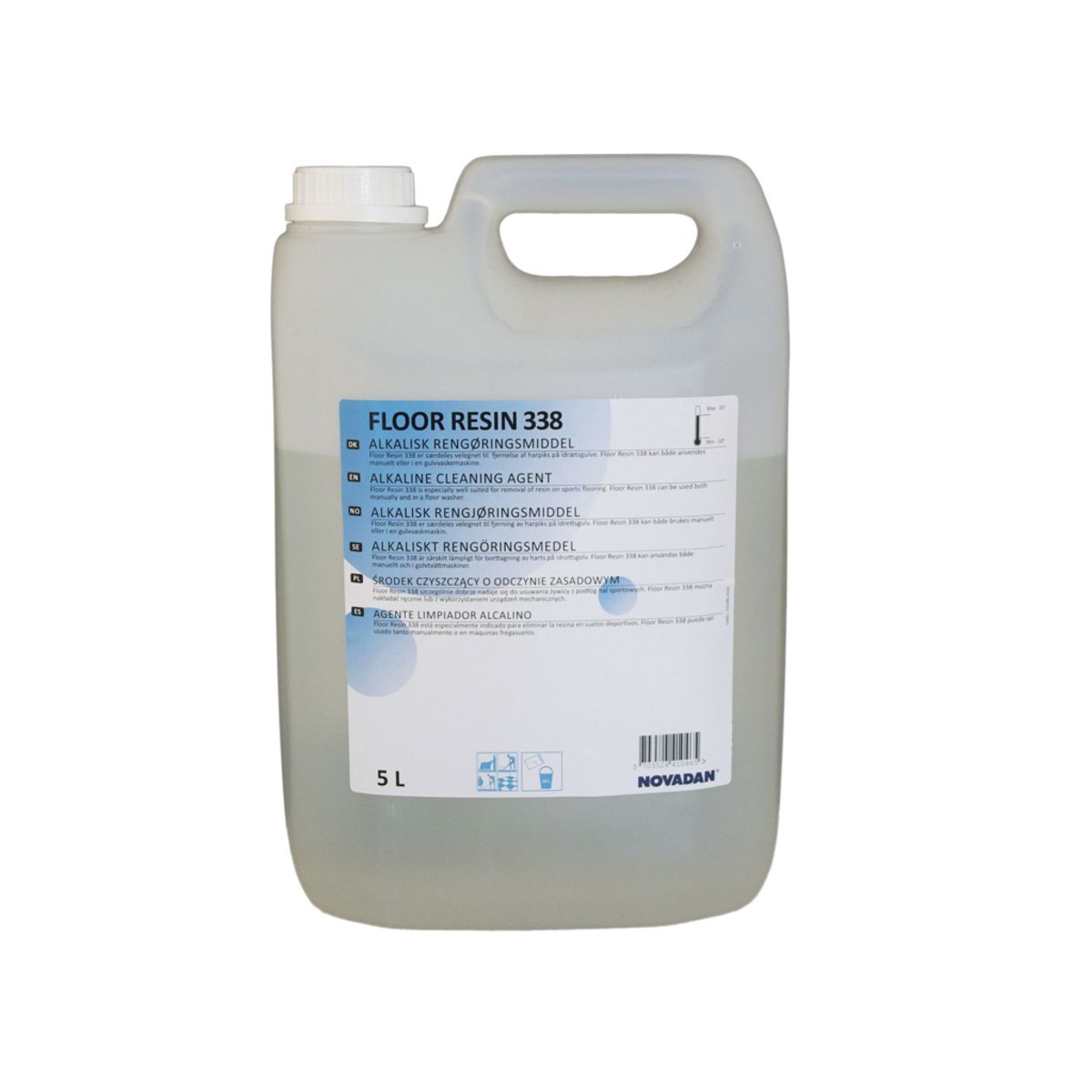 Harpiksfjerner Floor Resin 338 5 Liter