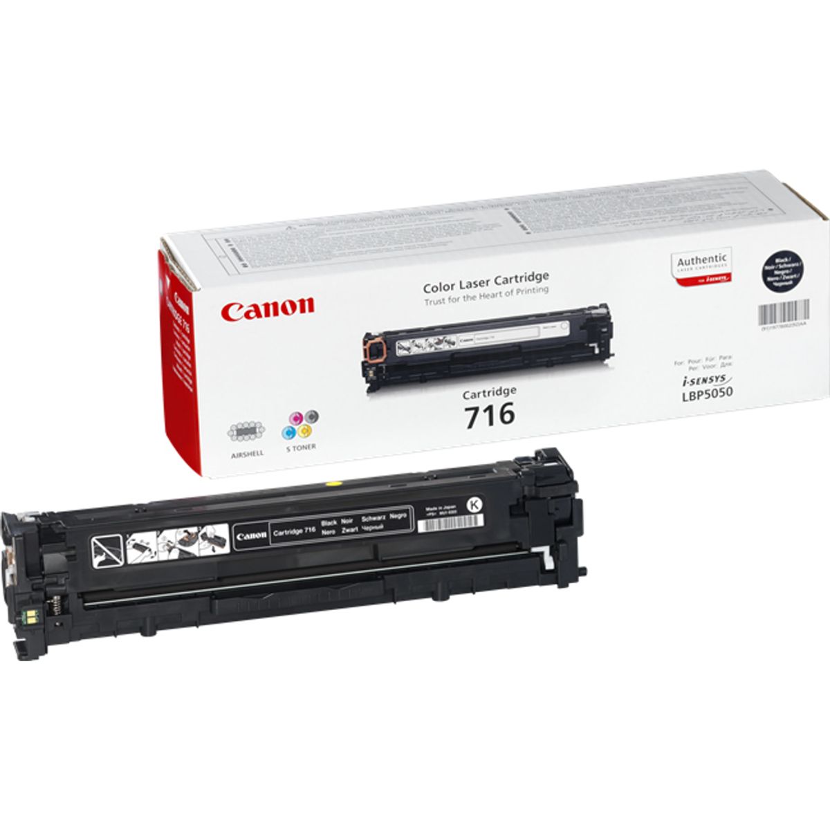 Canon Toner 716 Sort